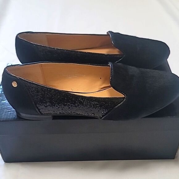 IMAN, Women's Camel Hair and Sequins Flats - Picture 4 of 8